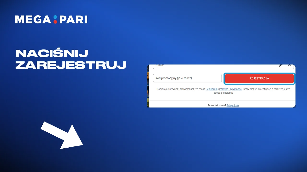 Zakończenie rejestracji i zalogowanie na konto